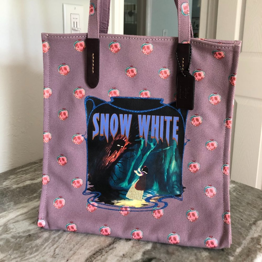 NWT Coach Disney X Snow White Tote Bag
